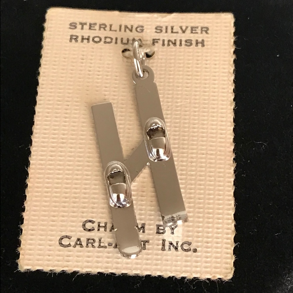 Cal-Art Vintage Sterling Ski Charm